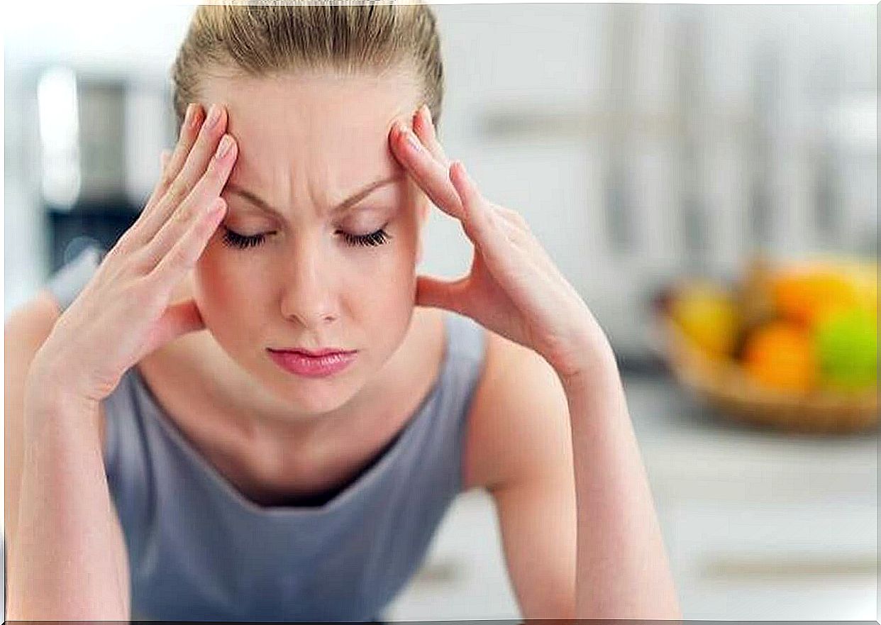 Stress can be one of the causes of hair loss.