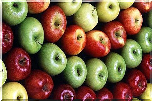 Apples are high in fiber and can help relieve constipation