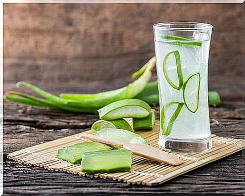 anal itching: aloe relieves discomfort