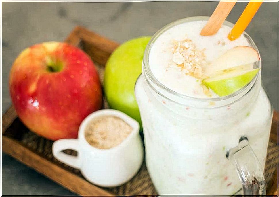 Apple and oats