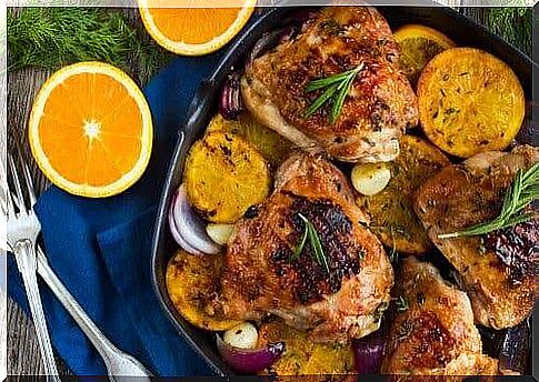 Citrus Chicken - Orange and Rosemary