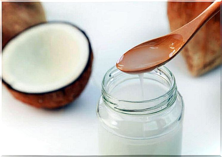 Coconut oil for the production of coconut citrus oil.