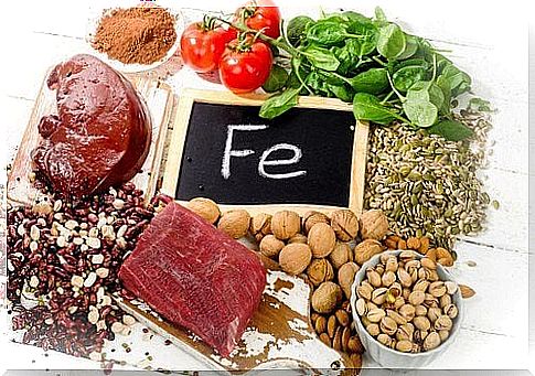 Ferrous foods in iron deficiency anemia