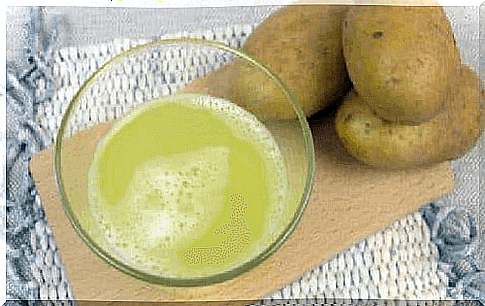 natural remedy for gastritis: potato juice