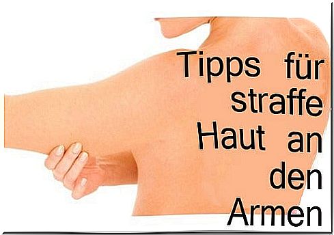 Eliminate slack tissue on arms naturally