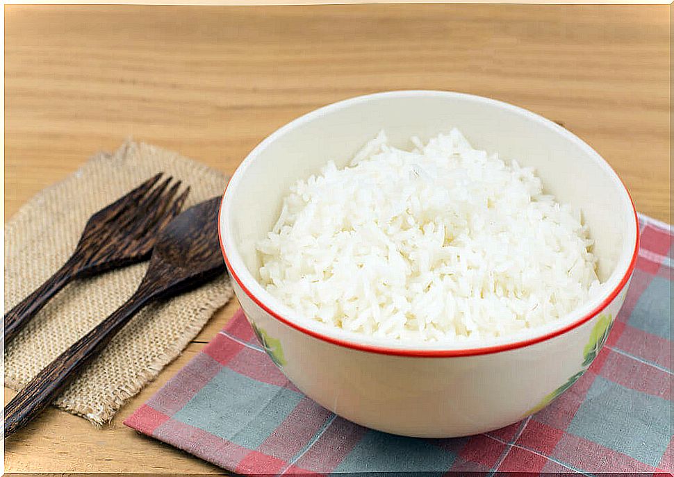 Rice as a staple food