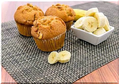 Vegan treats: chocolate banana muffins