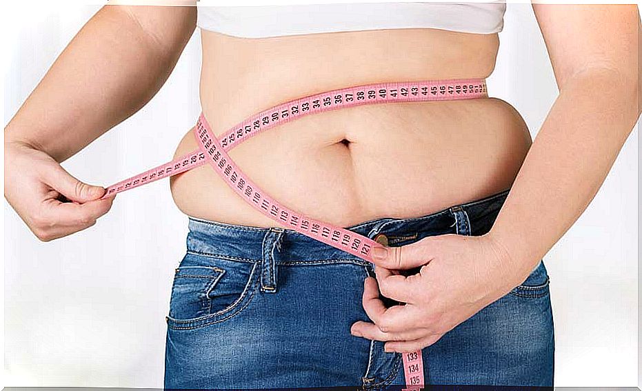 Weight gain as a sign of hypothyroidism