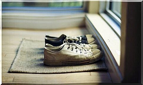 Why you should take off your shoes when you walk into your home